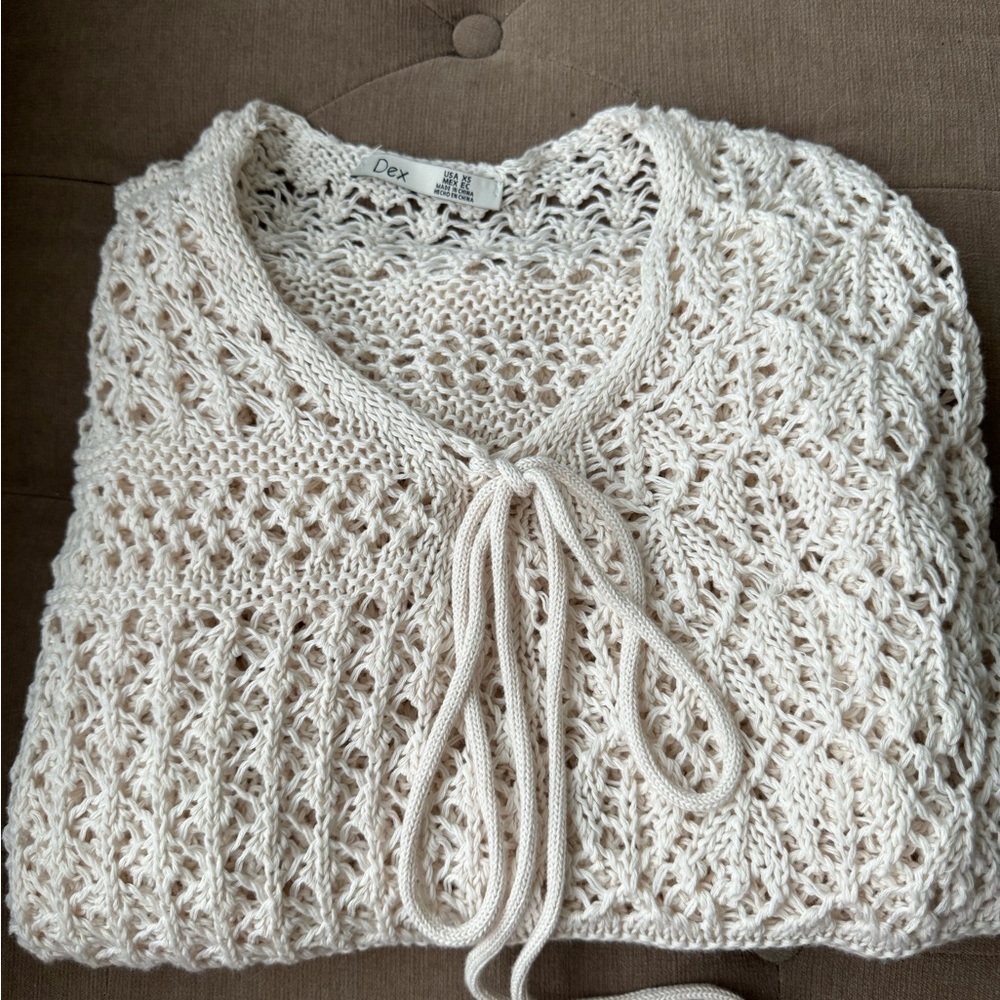New Price! Dex Crochet Sweater